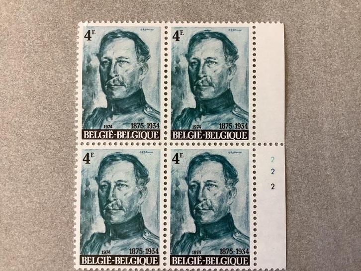 Belgische postzegel Obp nr 1704, Postzegels en Munten, Postzegels | Europa | België, Postfris, Frankeerzegel, Koninklijk huis