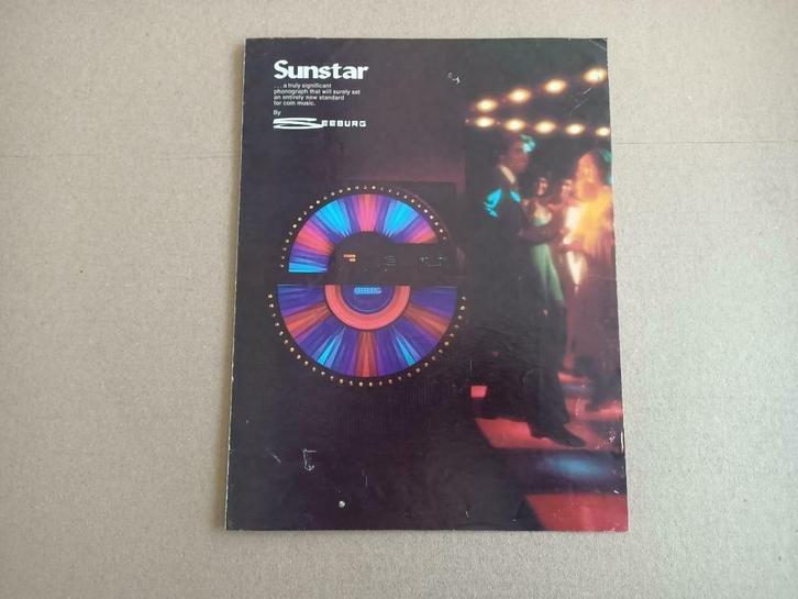 Folder: Seeburg Sunstar / STD3 (1976) jukebox, Verzamelen, Automaten | Jukeboxen, Seeburg, Verzenden