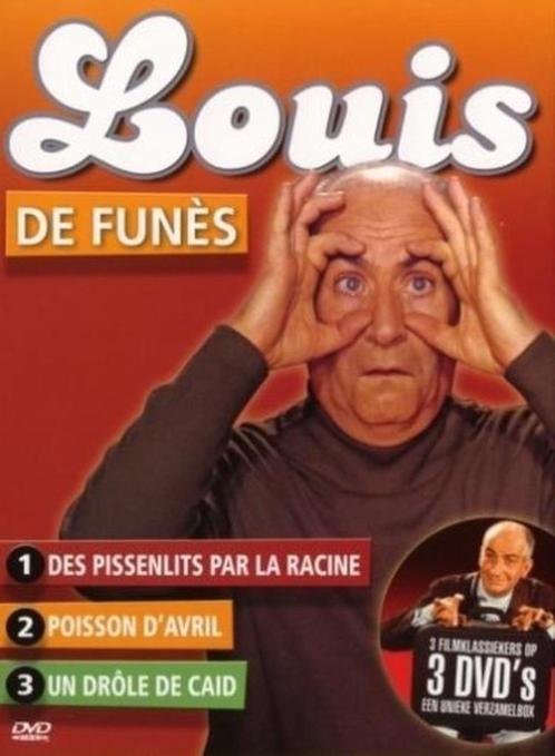 Louis De Funés  Verzamelbox 3 Dvd 3disc, CD & DVD, DVD | Comédie, Utilisé, Coffret, Tous les âges, Enlèvement ou Envoi
