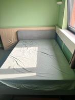 Twijfelaar - perfect voor op kot 140x200, Huis en Inrichting, Slaapkamer | Bedden, Zo goed als nieuw, Twijfelaar, 200 cm, 140 cm
