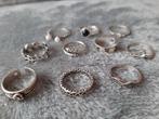 Lot de 10 bagues fantaisie petites tailles (Lot nr 4), Bijoux, Sacs & Beauté, Enlèvement ou Envoi, Comme neuf