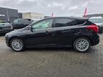 Ford Focus 1.0 Ecoboost Titanium Airco, Navi + Garantie, Focus, Euro 5, Zwart, Zwart