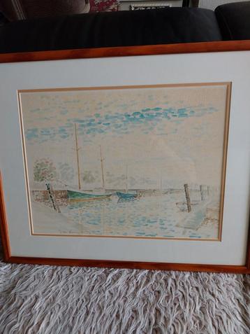 Schilderij.  beschikbaar voor biedingen