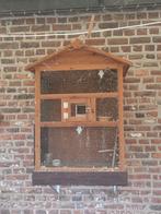 Vogelkooi voor aan de muur, Dieren en Toebehoren, Ophalen, Zo goed als nieuw, Hout, Vogelkooi