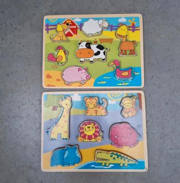houten Legpuzzel dieren beschikbaar voor biedingen