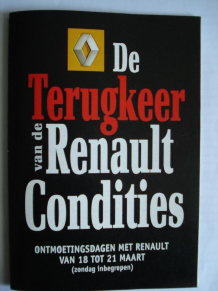 Renault gamma 03/2005 Brochure Catalogue Prospekt, Boeken, Auto's | Folders en Tijdschriften, Gelezen, Renault, Verzenden