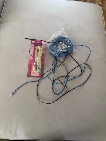 Lot de cables téléphone beschikbaar voor biedingen