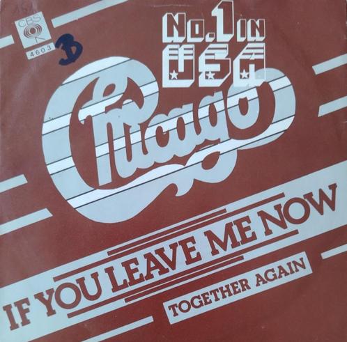 Chicago - If you leave me now, Cd's en Dvd's, Vinyl Singles, Zo goed als nieuw, Single, Pop, 7 inch, Verzenden