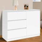 Te koop dressoir 3 laden +1 deurpakket nog gesloten Nieuw, Ophalen, Overige materialen, Met deur(en), Nieuw