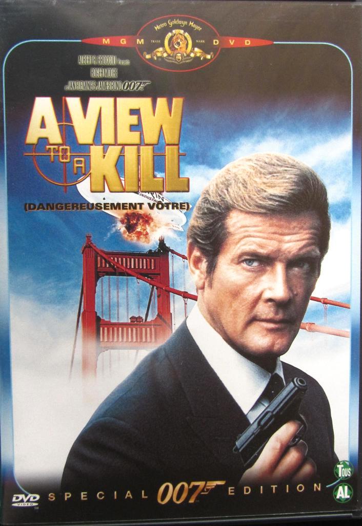 DVD ACTIE- A VIEW TO A KILL (ROGER MOORE), Cd's en Dvd's, Dvd's | Actie, Nieuw in verpakking, Actiethriller, Alle leeftijden, Ophalen of Verzenden
