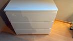 Commode ikea malm blanc, Ophalen, Gebruikt