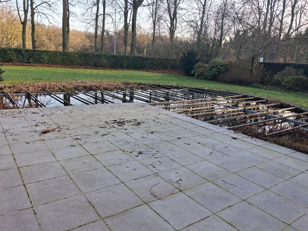 Vijvernetten, Jardin & Terrasse, Accessoires pour étangs, Enlèvement, Utilisé, Filet d'étang