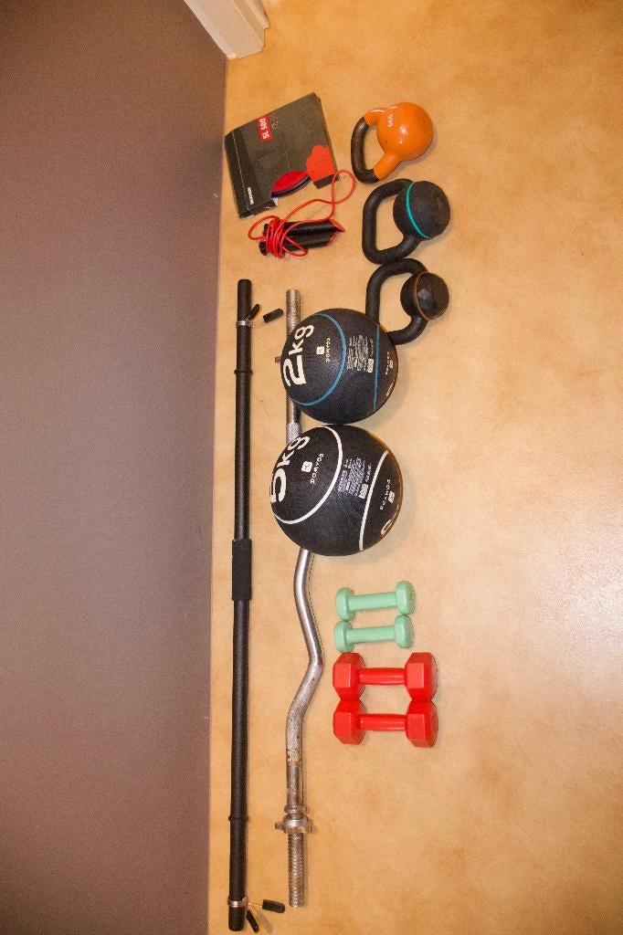 Opruiming Fitness Materiaal, Ophalen of Verzenden, Gebruikt, Benen, Halterschijven