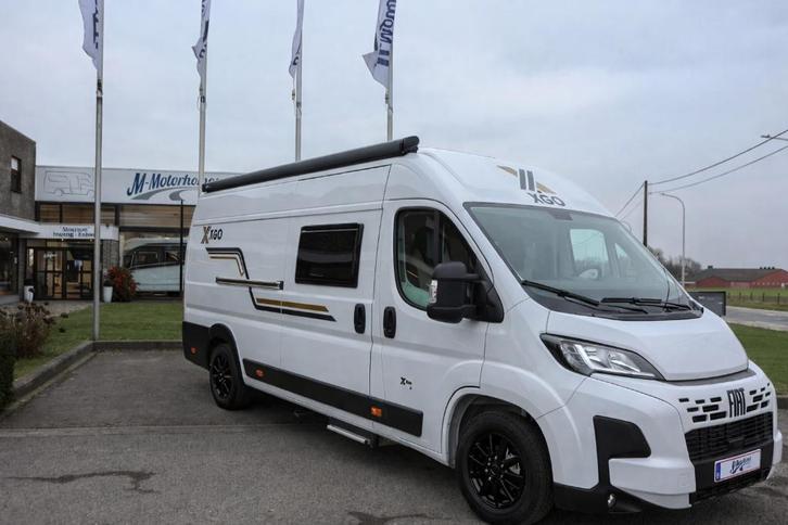Rimor XGO X Van 4 | Zonnepaneel - Luifel - Carplay/Android, Caravans en Kamperen, Mobilhomes, Bedrijf, tot en met 3, Buscamper of Camperbus