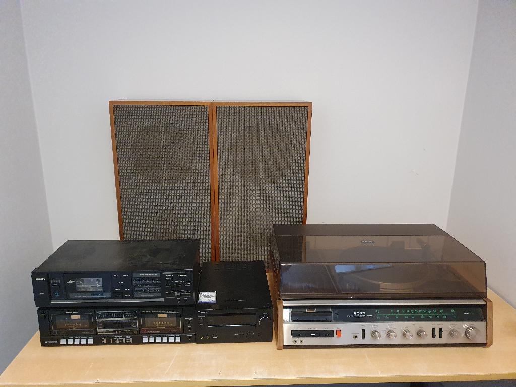 Lot van 5 defecte toestellen, TV, Hi-fi & Vidéo, Enlèvement, Sony