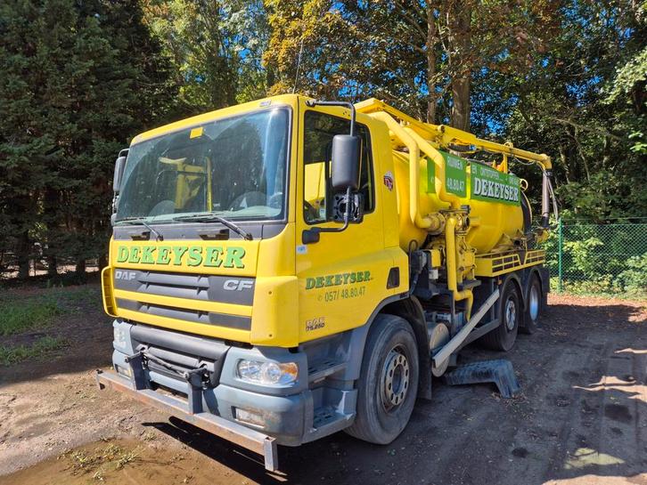 Camion aspirateur DAF 75CF250, Autos, Camions, Particulier, DAF, Enlèvement