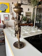 Statue africaine en bronze 3,9 kg, Enlèvement, Bronze