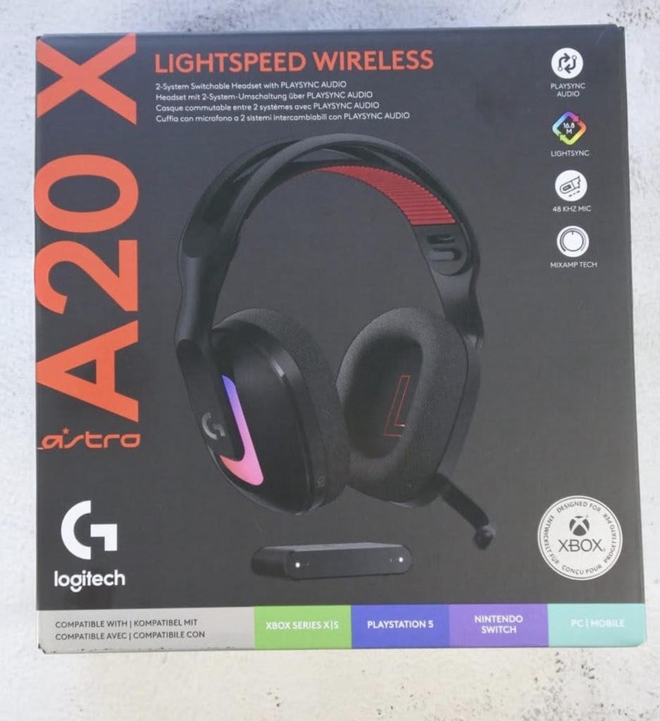 Astro Logitech G A20 X Lightspeed Wireless gaming headset, Informatique & Logiciels, Casques micro, Neuf, Casque gamer, Enlèvement