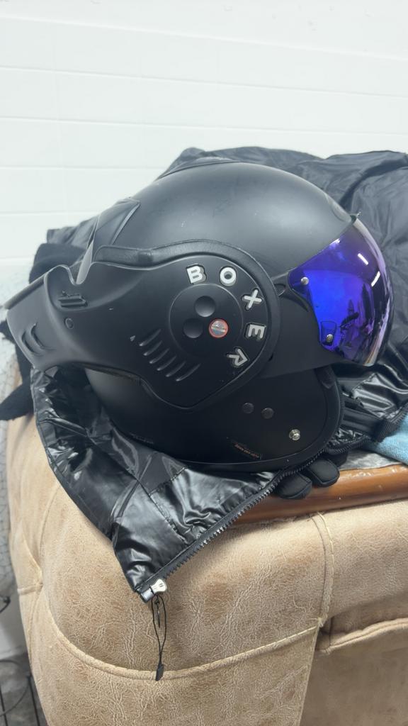 Boxer v8 xl helm paarse vezier, Motoren, Ophalen, XL