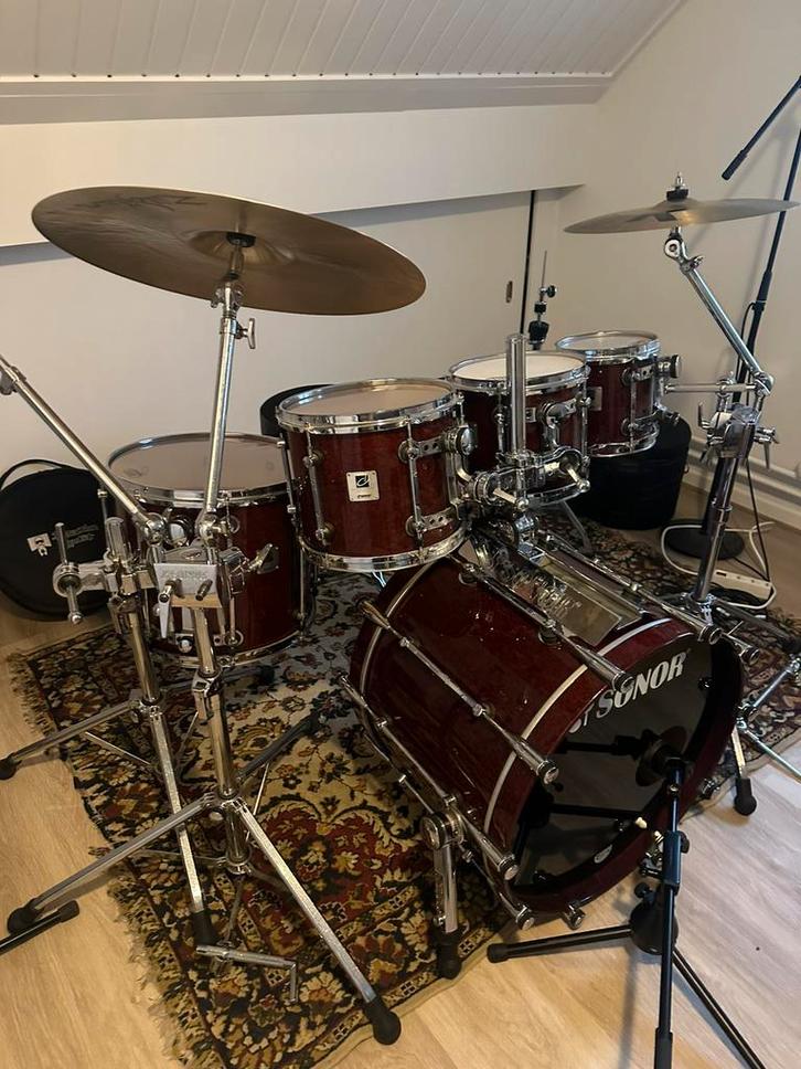 Sonor designer maple light, Musique & Instruments, Batteries & Percussions, Utilisé, Sorento, Enlèvement