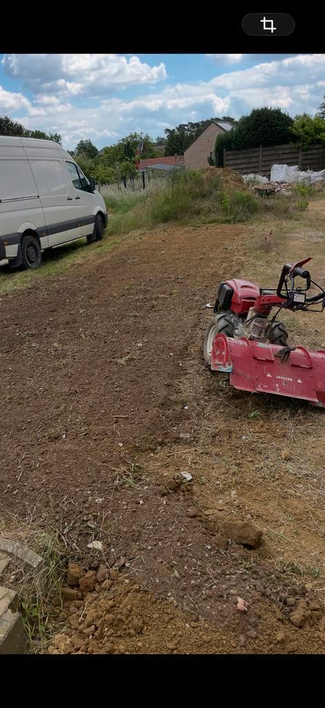 Te Huur bakfrees + rotoreg, Articles professionnels, Agriculture | Outils, Enlèvement