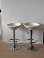 Duo de tabourets de bar, Métal, 2 tabourets, Utilisé, 60 à 90 cm