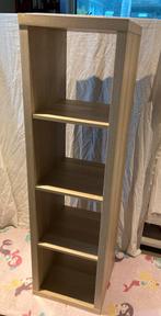 Armoire Ikea Kallax 4x1 en chêne émaillé - 147x42 cm, Maison & Meubles, Enlèvement, Utilisé