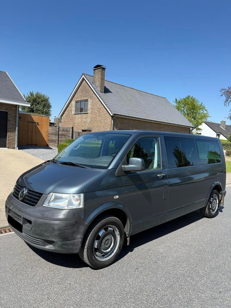 Volkswagen T5 Dubbele cabine lichte vracht Automatish, Auto's, Automaat, Particulier, Airconditioning, Te koop