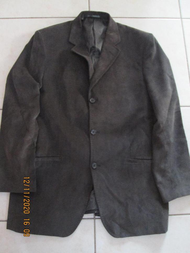 Veste blazer « BRICE » T : 54, Kleding | Heren, Kostuums en vesten, Nieuw, Maat 52/54 (L), Grijs, Ophalen