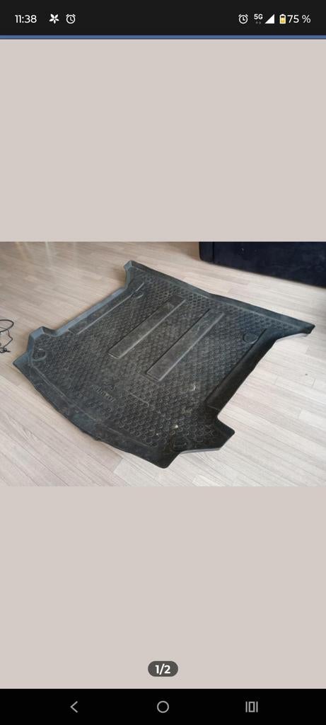 Peugeot 807 Citroën c8 kofferbakbeschermer, Ophalen