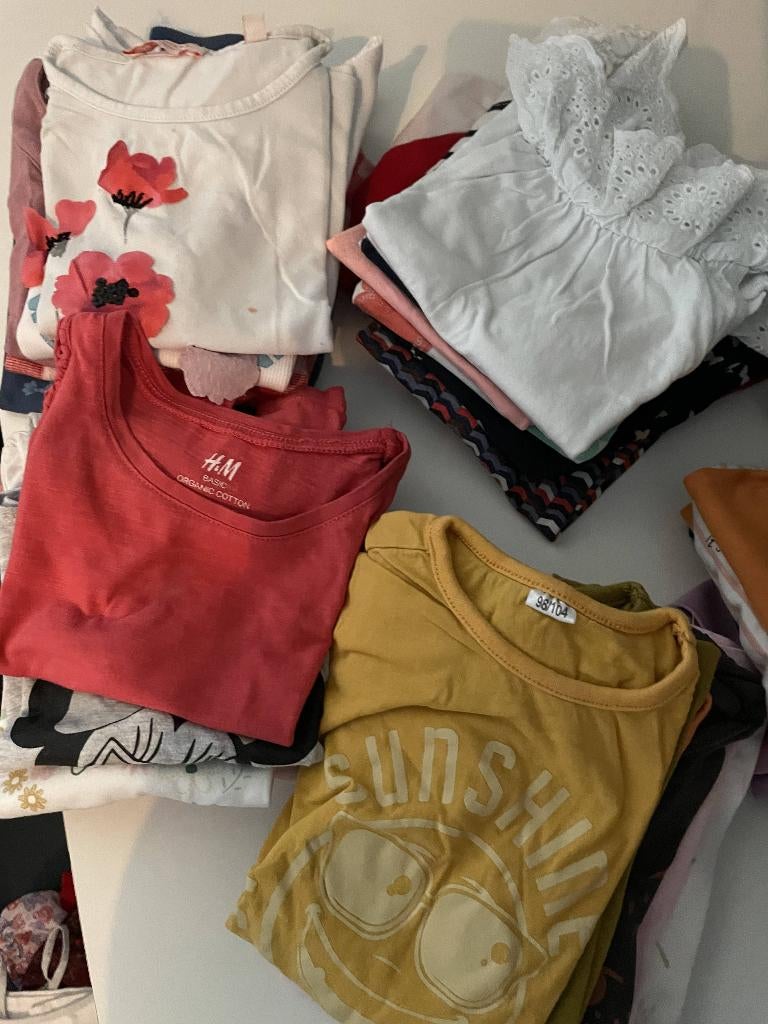 meisjeskleding zomer maat 98-104, Kinderen en Baby's, Ophalen, Gebruikt, Maat 98