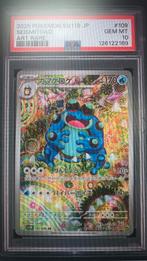 Pokemon Seismitoad ART RARE 109/086  PSA10, Ophalen of Verzenden