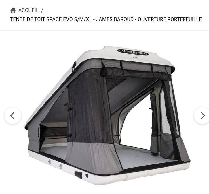 James Baroud Space EVO M, Caravanes & Camping, Tentes, Enlèvement