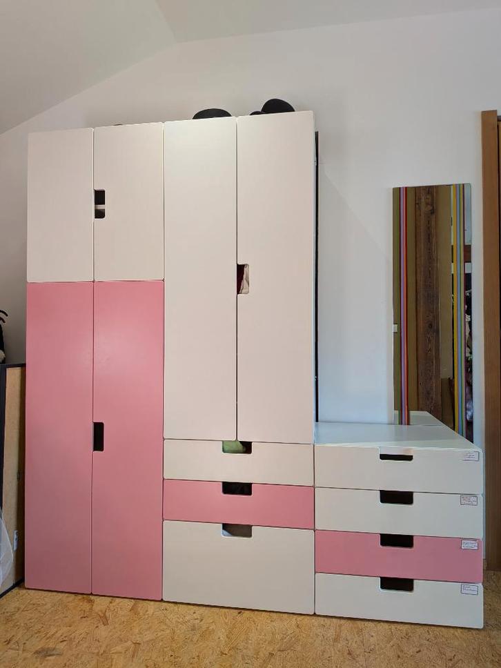 Meubles chambre enfant IKEA STUVA - Armoires Commode Coffre, Kinderen en Baby's, Kinderkamer | Commodes en Kasten, Gebruikt, Commode