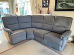 2 Zetels daim +- taupekleurig, Huis en Inrichting, Ophalen, Zo goed als nieuw