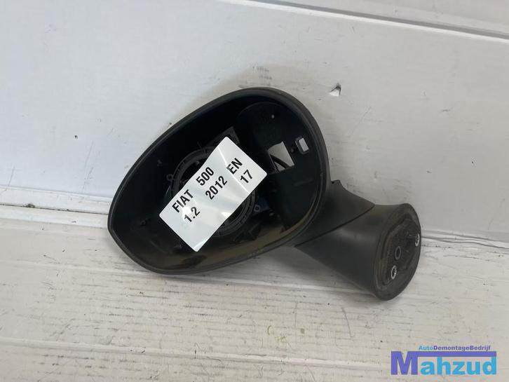 FIAT 500 links spiegel 2007+, Auto-onderdelen, Spiegels, Fiat, Gebruikt