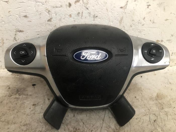 Airbag gauche (volant) d'un Ford Focus, Autos : Pièces & Accessoires, Autres pièces automobiles, Ford, Utilisé, 3 mois de garantie