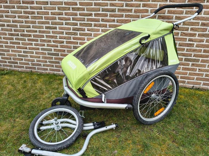 Croozer Kid pour 2 *Parfait état*, Vélos & Vélomoteurs, Accessoires vélo | Remorques, Comme neuf, Remorque pour enfant, 40 à 60 kg