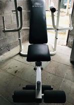 Bankdruk fitness toestel met 2 gewicht baren ., Ophalen, Zo goed als nieuw
