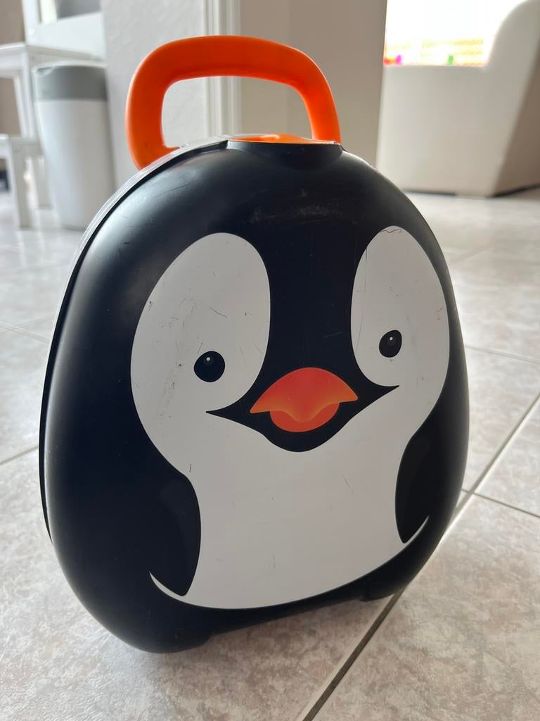 My Carry Potty pinguin, Ophalen, Zo goed als nieuw