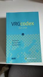VRG codex 2025-2026, Boeken, Overige vakken, Nieuw, Diverse auteurs, Ophalen of Verzenden