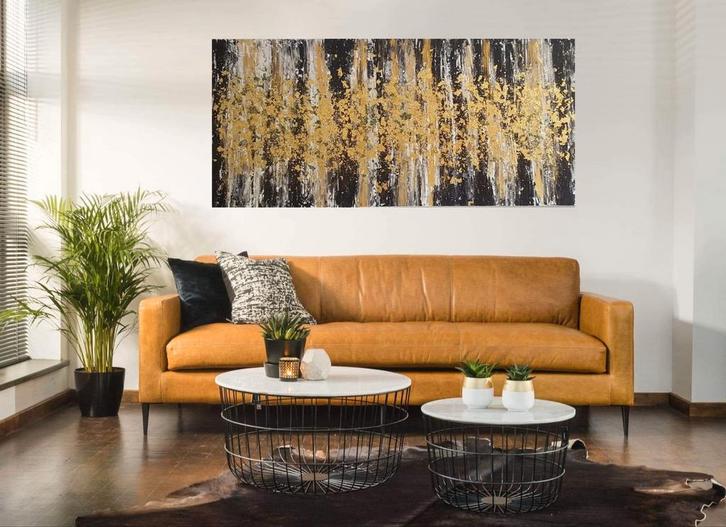 Golden Love, Antiek en Kunst, Kunst | Schilderijen | Abstract, Ophalen