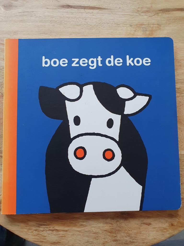 Dick Bruna - Boe zegt de koe XL kartonboek, Boeken, Ophalen of Verzenden, Dick Bruna