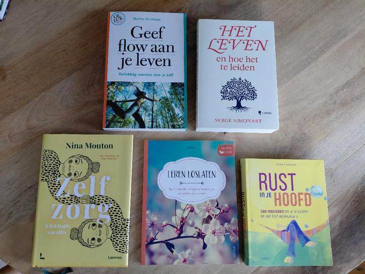 Boeken over zelfzorg, verschillende prijzen, Boeken, Advies, Hulp en Training, Zo goed als nieuw, Ophalen of Verzenden