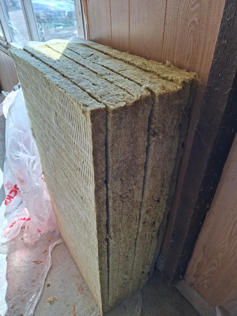 Rockwool, Ophalen, 4 tot 8 cm, Nieuw, 5 tot 10 m²