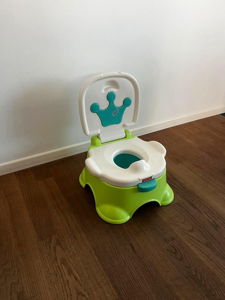 Potje Fisher Price met beloningsmuziekje, Kinderen en Baby's, Badjes en Verzorging, Gebruikt, Overige typen, Overige merken, Standaard