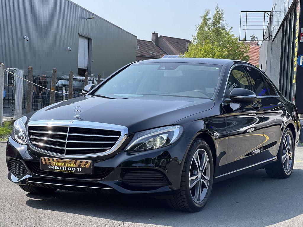 Mercedes-Benz C-Klasse 200 2.0i*boîte auto*NAVI*CAMERA*CUIR, Cuir, Achat, Entreprise, 1445 kg