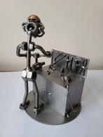 Sculpture Métal Hinz & Kunst - Modèle  "Technicien Moteur", Enlèvement ou Envoi