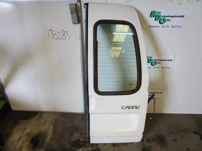 Achterdeur Bus-Bestelauto van een Volkswagen Caddy (Caddy 95, Auto-onderdelen, Carrosserie, Deur, Volkswagen, Gebruikt, 3 maanden garantie