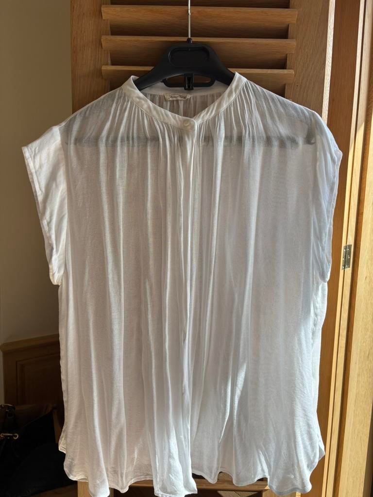 American vintage blouse maat M/L in perfecte staat, Ophalen, Zo goed als nieuw, Maat 38/40 (M), Wit